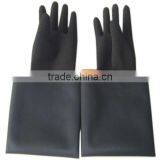 Black Rubber Glove for Industrial Worker thumbnail-1