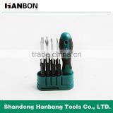 Professional 9PCS Removeable Nipple Screwdriver Set With Magnetic