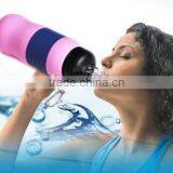 BPA Free 600ml Lock & Lock Sports Water Bottle thumbnail-2