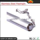 D3 Q5 Led 150LM AAA Battery Stainless Steel Flashlight Mini Light Pen Torch With Gift Box thumbnail-4