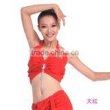 Sexy Women Dance Clothing Halter Crop Top for Belly Dance JYS18 thumbnail-1