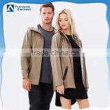 Wholesale China High Quality Unisex Drawstring Hood Wind Breaker Jacket thumbnail-1