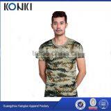 Short Sleeve Camouflage t Shirt 100% Cotton t Shirt for Men thumbnail-6
