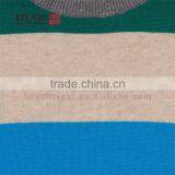 Allover Large Multicolored Stripes Handmade Baby Sweater thumbnail-2