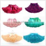 Solid Purple Dot Newborn Baby Girl Pettiskirt Tutu Dress Skirt 3-12M thumbnail-2