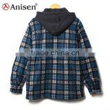 Apparel Stock Lot Good Price Men Fleece Plaids Jacket thumbnail-2