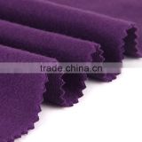 100%polyester plain color fleece with brushed fabric