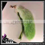 CX-R-50 Pendant For Bags Many Colors Genuine Fox Fur Keychain thumbnail-4