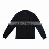 Retro Picture Design Young Men All Black Bomber Jackets thumbnail-3