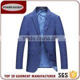 Oem Design Blue Custom Blazer Men Casual Latest Suits Jacket In Fashion thumbnail-3