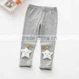 S32846W Girls Leggings Good Quality Children Clothing Cute Appliqued Skinny Pencil Girls Pants thumbnail-5