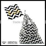 Fashionable Extra Large Monogram Gym Sack Drawstring Bag thumbnail-1