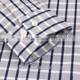 Supply 2016 New Trendy UK Style Plaid Long Sleeve Gentleman Shirt thumbnail-3