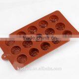 Wholesale Different Flowers Silicone Chocolate Mould,cake Mould,soap Mold thumbnail-2