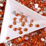 Orange Diamond Drill Flat Back Nail Art Rhinestones for Nail Salon thumbnail-3
