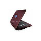 Wine TFT Portable Dvd Players 10 Inch Screen With SD USB and VGA Input