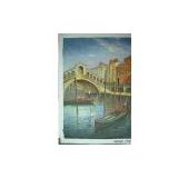 Venice scenery oil painting