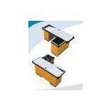 Customized Standard Supermarket Checkout Counter With CE / ISO9001