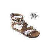 Gladiator Sandals With PVC Outsole thumbnail-1