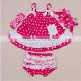 Baby Girl Infant 4pcs Clothing Sets Suit Inf thumbnail-4
