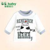 Retail Fashion Panda Kids Baby Clothing Tops Tees Spring Autumn T Shirt For Kids Long-sleeve T-shirt thumbnail-3