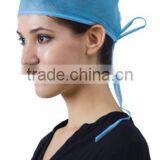 ISO&CE Approved Nonwoven Surgical Caps,disposable Surgeon Caps,doctor Caps thumbnail-2