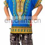 Kids African Dashiki Ethnic Cotton Shirts thumbnail-2