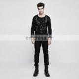 Punk Rave Men's Gothic Black Chest Harness With Pocket S-238 thumbnail-4