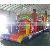 soccer inflatable sport game/PVC obstacle course