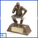 trophy sculpture golf player resin trophy