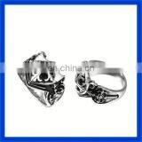 Wholesale Prices Cross Steel Rings thumbnail-1