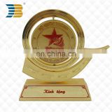 new design custom metal manufactures award trophy