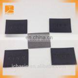 Fashion Design Custom pu Materials Jeans Leather Sewing Labels for Clothing