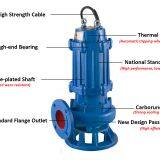 WQ Series Submersible Pump, Submersible Sewage Pumps, Coupling Sewage Water Pump thumbnail-2