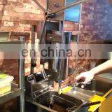 Germany Deutstandard Spanish Churros maker making machine with LPG gas deep fryer