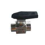 Stainless Steel High Pressure 1/4" Miniature Ball Valve FNPT,MNPT thumbnail-5