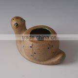 Ceramic Flower Pot With Water Indicator Desktop and Office Pot thumbnail-3