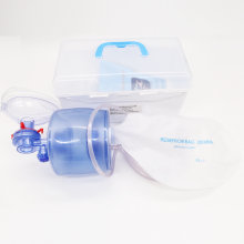 High Quality Medical PVC Silicone Manual Portable Resuscitator Ambu Bag thumbnail-2