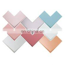 Heart-shaped Colorful Bathroom Entrance Background Wall Shaped Tiles thumbnail-5
