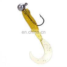 50pcs/bag 1g-2g-3g-4g- 5g-6g-7g-8g-9g-10g-12g-14g-16g-18g-20g-22g-25g-28g Worm Fishkook Original Jig Head Hook thumbnail-5