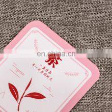 Customized Printed Heat Seal 3 Sides Sealed Laminated Pink Easy Tear Coffee Sachet Instant Coffee Sachets Tea Bag Packaging thumbnail-4