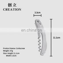 Factory Direct Promotional Stock Antique Metal Multi-tools Openers Easy Stainless Steel Wine Corkscrew Spirals Bottle Opener thumbnail-2