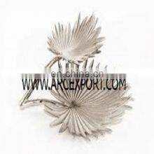 Copper Plated Shiny Leaf Tray thumbnail-4