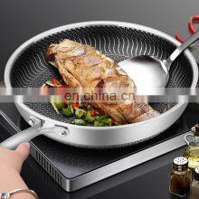 Household Omelette Frying Induction SS Deep Shape Non Stick Baking Cheese Round Cake Pan thumbnail-5