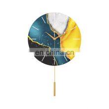 New Product Nordic Fashion Silent Movement Pendulum Clock Clock Wall For Artifacts Home Decor thumbnail-5