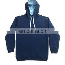 Custom Wholesale Blank Pullover Hoodies Men Long Neck Hoodie Crew Neck Sweatshirt Long Line Hoodie for Men thumbnail-3