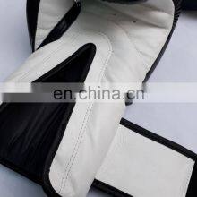 Cow Hide Leather Boxing Black White Custom Logo Boxing Gear Best Selling Boxing Mitten thumbnail-4