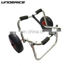 UICE Multifunction Foldable Kayak Cart Adjustable Kayak Cart Portable Aluminum Canoe Cart Fishing Kayak Trolley thumbnail-2