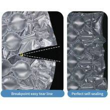 Plastic Air Cushioned Packing Film/ Inflatable Air Bubble Film Rolls/ Protective Packing Bubble Wrapper/ thumbnail-3