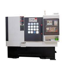 Hot Selling Metal Automatic Hydraulic Power Slant Bed Lathe CNC Machine With Bar Feeder thumbnail-4